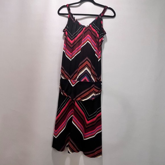 Lascana Multicolor Strappy Sleeveless Dress‎ Size 8 - Picture 1 of 6